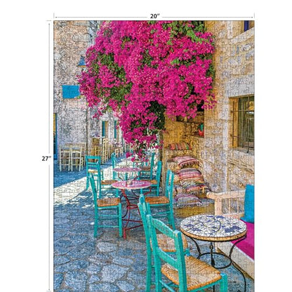 RoseArt - Kodak Premium - Village Areopoli - 1000 Piece Jigsaw Puzzle for Adults - style: Village Areopoli