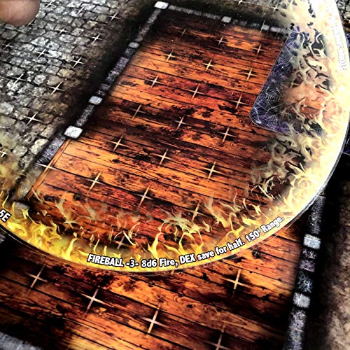 Arcknight Dungeon Master's Premium Maps, Miniatures & Spell Templates - Complete RPG Adventure Starter Set for D&D & Pathfinder