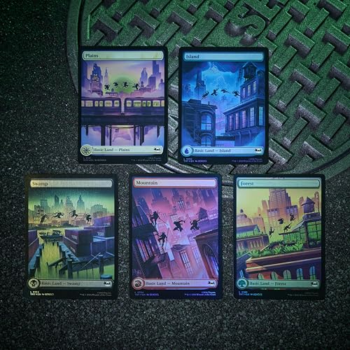 Magic: The Gathering | Teenage Mutant Ninja Turtles - Bundle | 9 Play Boosters, 30 Lands, Foil Alt-Art Promo Card + Exclusive Accessories | Collectible Trading Card Game