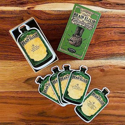 Front Porch Classics Brain Elixir – After Dinner RIDDLES Cards, Package may vary