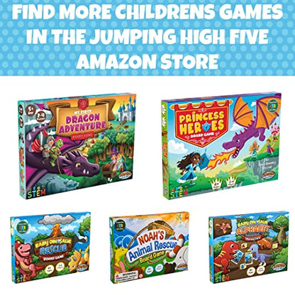 Princess Heroes Cooperative Board Game Kids Ages 4 and up, Help Princesses | Cooperative princess adventure. Kids work together to save the kingdom. Easy to learn and perfect for family fun time.