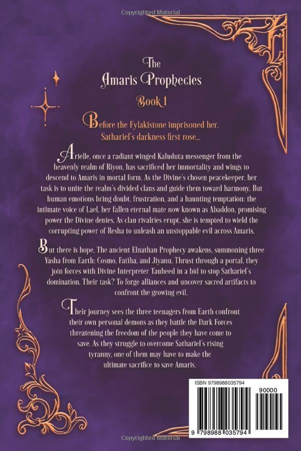 The Dawning: A YA portal fantasy adventure quest and tale of battles between light, darkness, dragons, mythical creatures and heroic sacrifice (The Amaris Prophecies)