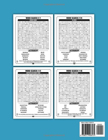Explore & Learn: General Knowledge Word Search: A Fun Puzzle Activity Book for Teens and Adults to Boost Brain Power & Learn Fascinating Facts