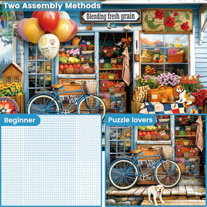 300 Piece Puzzles for Adults Dog Fruit Balloon Puzzle 300 Pieces Jigsaw Puzzles for Adult Kids Elderly Puzzle Game Adult Puzzles Family Challenging Game Home Decor Gift Toy 20.5x15IN - style: Balloon
