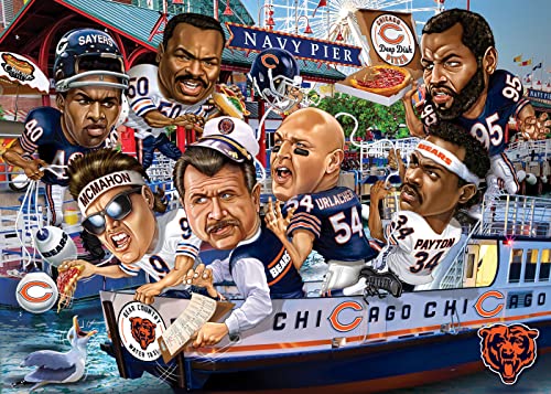 MasterPieces 500 Piece Sports Jigsaw Puzzle for Adults - NFL Chicago Bears All-Time Greats - 15x21 - style: Chicago Bears