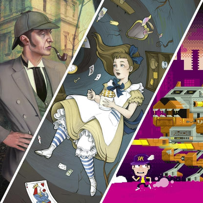 Asmodee UNLOCK! Heroic Adventures Card Game - Escape Room-Inspired Cooperative Adventure, Fun Family Game for Kids and Adults, Ages 10+, 1-6 Players, 1 Hour Playtime