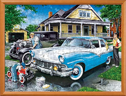 MasterPieces 400 Piece Jigsaw Puzzle for Adults, Family, Or Youth - Three Generations - 18"x24" - style: Three Generations
