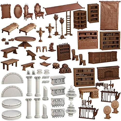 Mantic Games Terrain Crate - Adventurer's Crate Large Size Set | Highly-Detailed 3D Miniatures | Pre-Assembled Scenery Tabletop Game Accessory for Wargames, Board Games and RPGs | Made by Mantic Games