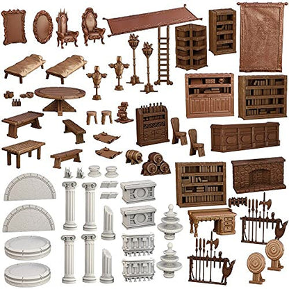 Mantic Games Terrain Crate - Adventurer's Crate Large Size Set | Highly-Detailed 3D Miniatures | Pre-Assembled Scenery Tabletop Game Accessory for Wargames, Board Games and RPGs | Made by Mantic Games