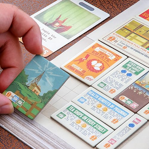 Fit to Print, Puzzly Tile-Laying Strategy Board Game About Breaking News | 1-6 Players, Ages 10+, 15-30 Mins, Real-Time Family Fun
