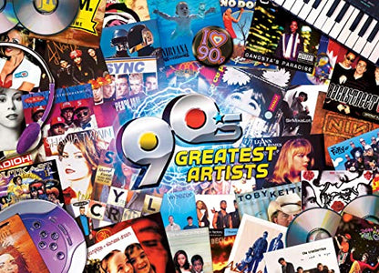 MasterPieces Greatest Hits - 90's 1000pc Puzzle - style: 90's Greatest Artists