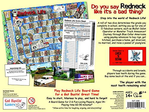 Gut Bustin' Games Redneck Life Board Game - style: Base Game