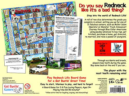 Gut Bustin' Games Redneck Life Board Game - style: Base Game