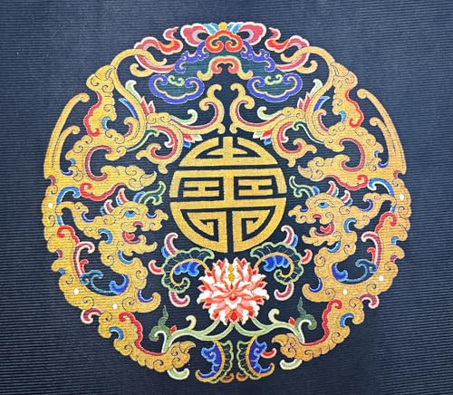 Chinese Style Mahjong Mat, 31.5 * 31.5'' Anti Slip and Noise Reduction Mahjong Table Mat for Poker, Card, Board & Tile Games (Black) - style: Black