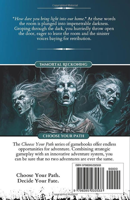 Immortal Reckoning: Roll on Adventure (Choose Your Path) Gamebook 1