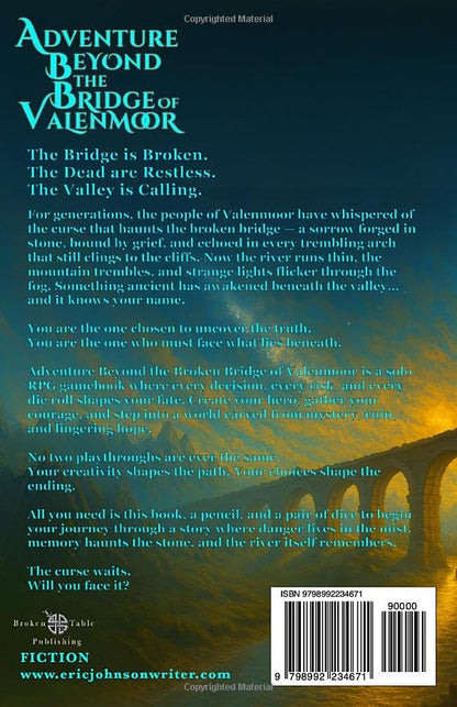 Adventure Beyond the Bridge of Valenmoor: Solo RPG Gamebook (Adventure Beyond Gamebooks)