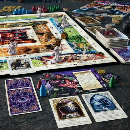 Avalon Hill Talisman: The Magical Quest Board Game, 5th Edition | Fantasy Tabletop Adventure Games | Ages 12 and Up | 2 to 6 Players | Roleplaying Strategy Games - style: Talisman