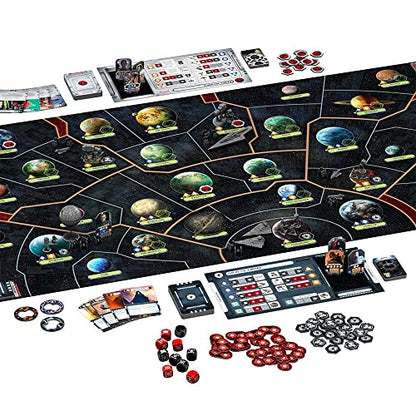 Asmodee Star Wars: Rebellion Board Game - Epic Galactic Empire vs Rebel Alliance Conflict, Tabletop Miniatures Strategy Game for Adults, Ages 14+, 2-4 Players, 3 Hour Playtime