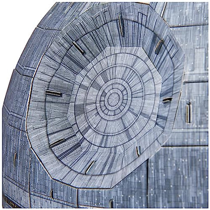 4D Build Star Wars Deluxe Death Star II Cardstock 3D Model Kit, Star Wars Gifts, Desk Décor for Fans & Collectors, 272 Pieces, 3D Puzzles, Gift Ideas for Ages 12 & Up - style: Deluxe Death Star II 3D 272 pcs
