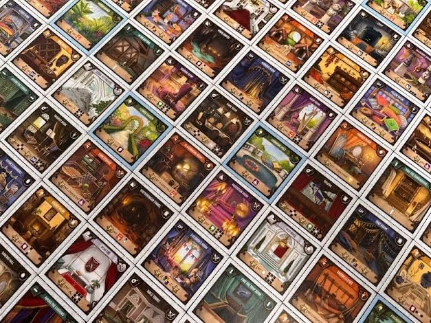Stonemaier Games: Between Two Castles Essential Edition by Ben Rosset & Matthew O’Malley | Build Wacky Castles with Your Neighbors | Strategy Board Game for Adults & Family | 1-8 Players, 60 Mins