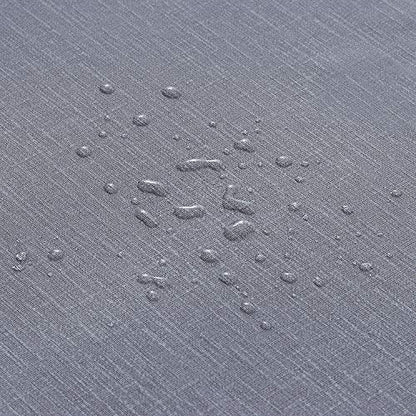 NLMUVW Dark Grey Square Vinyl Tablecloth Heavy Duty, 100% Waterproof Small PVC Table Cover Oil Prood Wipe Clean Table Cloth for Kitchen Dining Picnic, 42 x 42 inch - color: Dark Grey, size: 42" x 42" (Square)