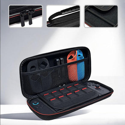 For Nintendo Switch 2 Hard Carrying Case | 10 Game Cartridges Storage | Shockproof EVA Protective Travel Bag with Handheld Design | Anti-Scratch & Water-Resistant | Complete Accessories Organizer - size: For Nintendo Switch 2