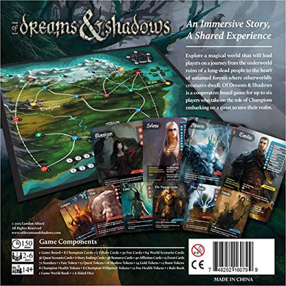 of Dreams & Shadows 2ND Edition, Multicolor