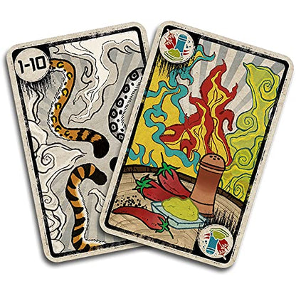 HeidelBR Games Spicy Strategy Card Game | Bluffing Game for Adults & Kids | Family Game Night Fun | Ages 10+ | 2-6 Players | 15 Min Playtime