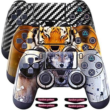 Skin for Ps4 Controller, 3pcs Whole Body Vinyl Decal Cover Sticker for PlayStation 4 Controller(PS4 Controller #12) - color: PS4 controller #12