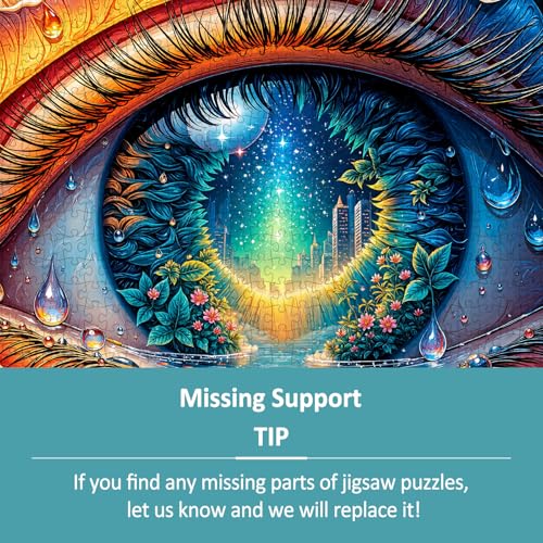 Puzzles for Adults 1000 Pieces, Abstract Rose Eye Jigsaw Puzzles 1000 Pieces for Adults, Puzzles with Letters On Back, Challenging Family Game, 26.5 x 26.5in - color: Abstract Rose Eye