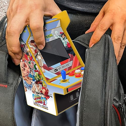 My Arcade Super Street Fighter II Micro Player Pro: Capcom Games, Classic Arcades, 2 Games in 1 - style: Street Fighter