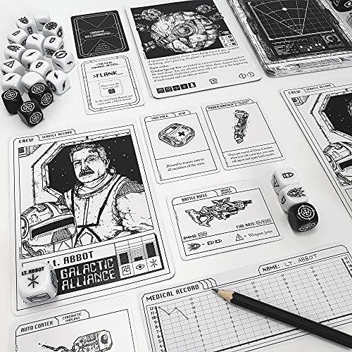Escape the Dark Sector Board Game - Sci-Fi Adventure, Cooperative Gameplay, Strategy Game for Teens and Adults, Ages 14+, 1-4 Players, 45 Minute Playtime, Made by Themeborne
