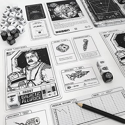 Escape the Dark Sector Board Game - Sci-Fi Adventure, Cooperative Gameplay, Strategy Game for Teens and Adults, Ages 14+, 1-4 Players, 45 Minute Playtime, Made by Themeborne