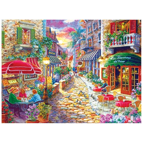 RoseArt - Kodak Premium - Late Afternoon in Italy - 1000 Piece Jigsaw Puzzle for Adults - style: Late Afternoon in Italy