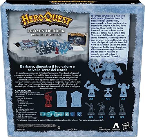 Heroquest Frozen Horror - style: Frozen Horror