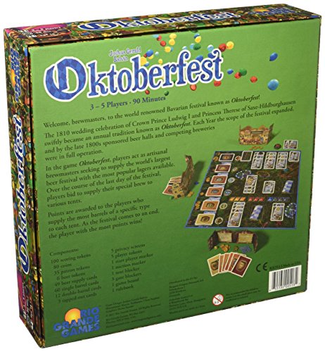 Rio Grande Games Oktoberfest Board Game