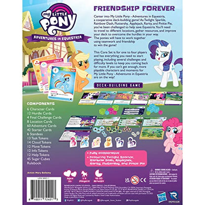 Renegade Game Studios My Little Pony: Adventures in Equestria Deck-Building | Cooperative Strategy Card Game for 1-4 Players, Includes 6 Iconic Characters, Perfect for Families and Fans Aged 8 Plus