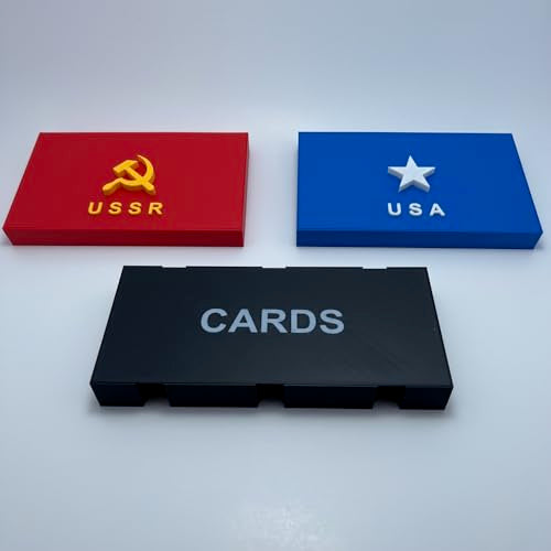 GamePartsPrint3D Board Game Insert Organizer for Twilight Struggle – Custom Card & Component Tray, Fast Setup, Secure Storage