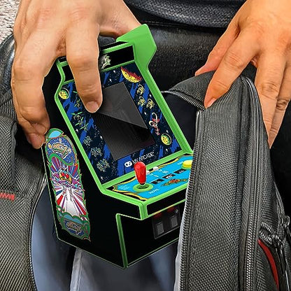 My Arcade Galaga Micro Player Pro: Arcade Classics 2 Games in 1, Retro Gaming - style: Galaga