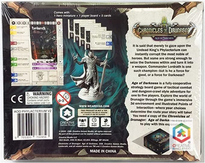 Chronicles of Drunagor: Age of Darkness – Lordwrath Extra Hero – Reprint | Requires base game, Additional hero, New abilities and gameplay options, Fantasy setting, Cooperative campaign