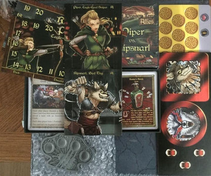 The Red Dragon Inn: Allies - Piper vs. Ripsnarl - Card Game Expansion | Ages 13+ - Compatible with All Other Expansions