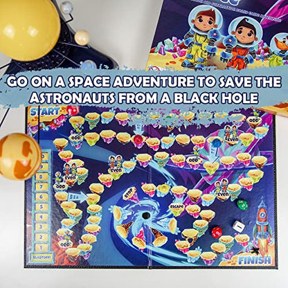 Sums in Space - Addition and Subtraction Games - Kindergarten and First Grade Educational Math Games for Kids 5-7