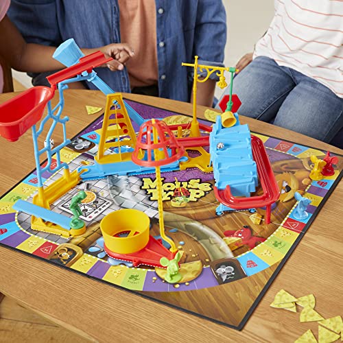 Hasbro Gaming Mouse Trap Board Game for Kids Ages 6 and Up, Classic Game for 2-4 Players, with Easier Set-Up Than Previous Versions