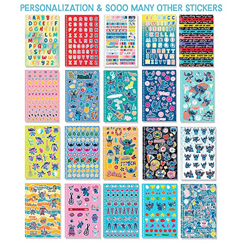 Fashion Angels Disney Stitch Sticker Book, Includes 1,000+ Stickers & Collector Pages, Disney Lilo and Stitch Stickers, Ideal for Accessorizing Kids Notebooks & More | Includes 1,000+ Stickers & Collector Pages, Ideal for Accessorizing Kids Notebooks & Mo