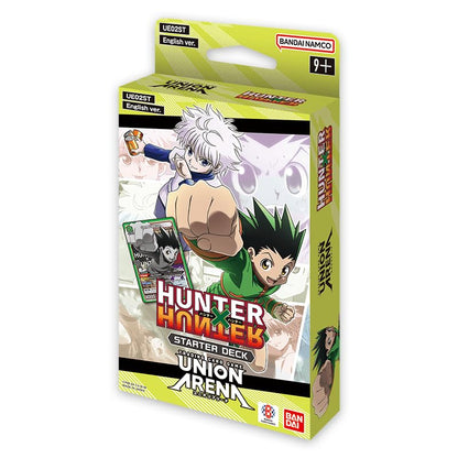 BANDAI Union Arena English TCG: Hunter X Hunter - Starter Deck - 50 Cards