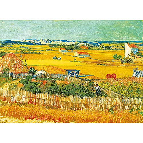 MaxRenard Game 1000 Pieces Jigsaw Puzzle Fine Art Collection Toy Bumper Harves by Vincent Willem Van Gogh - color: A039