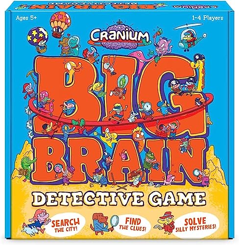 Funko Cranium Big Brain Detective Game for 1-4 Players Ages 5 and Up - style: Big Brain