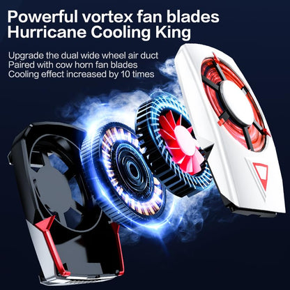 14 in 1 Mobile Phone Cooler for iPhone & Android Phones, Cell Phone Cooling Fan Radiator, 2pcs L2R2 Mobile Game Controller Triggers for PUBG/Free Fire/Call of Duty (Girl) - color: Girl
