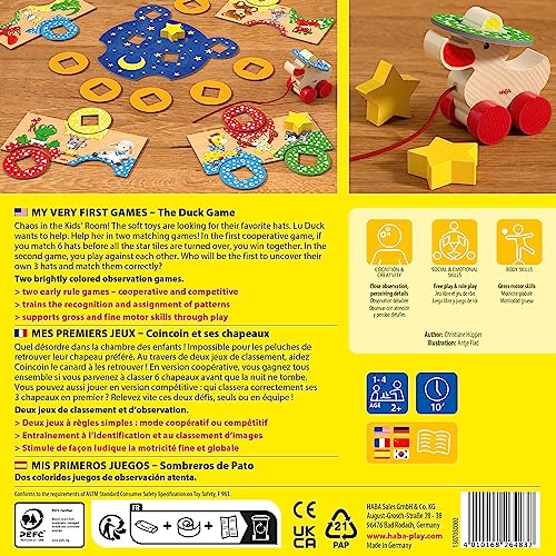 HABA My Very First Games Little Duck for Ages 2+