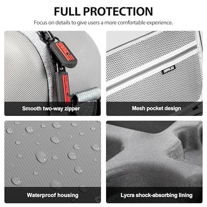 STARTRC Carrying Case for DJI Neo Portable PU Storage Protective Bag for DJI Neo Fly More Combo Accessories, Compatible with RC-N3/N2 Remote Controller, Neo Intelligent Flight Battery, Charging Hub